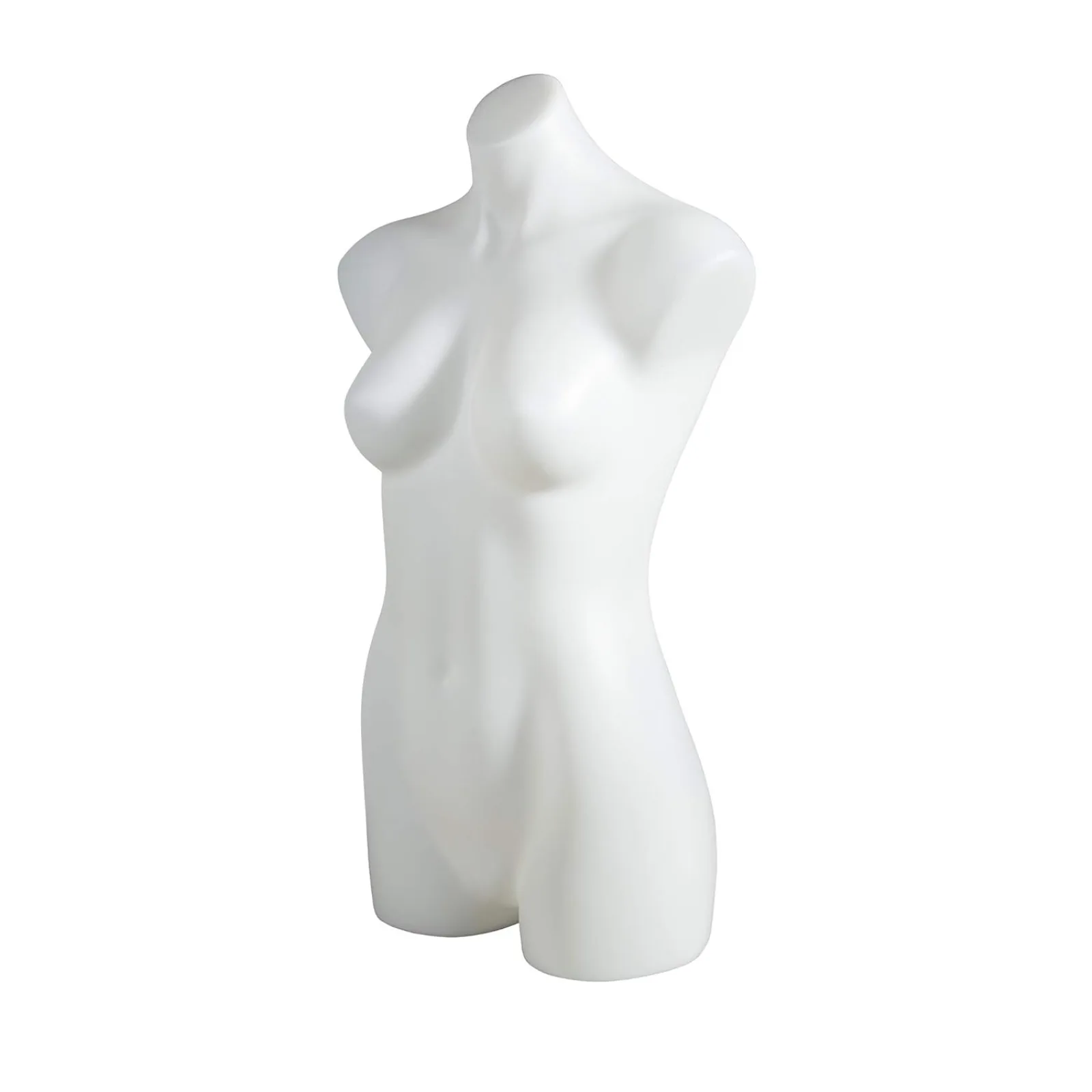 Ecofmw-women's 3/4 torso, without arms, milky white