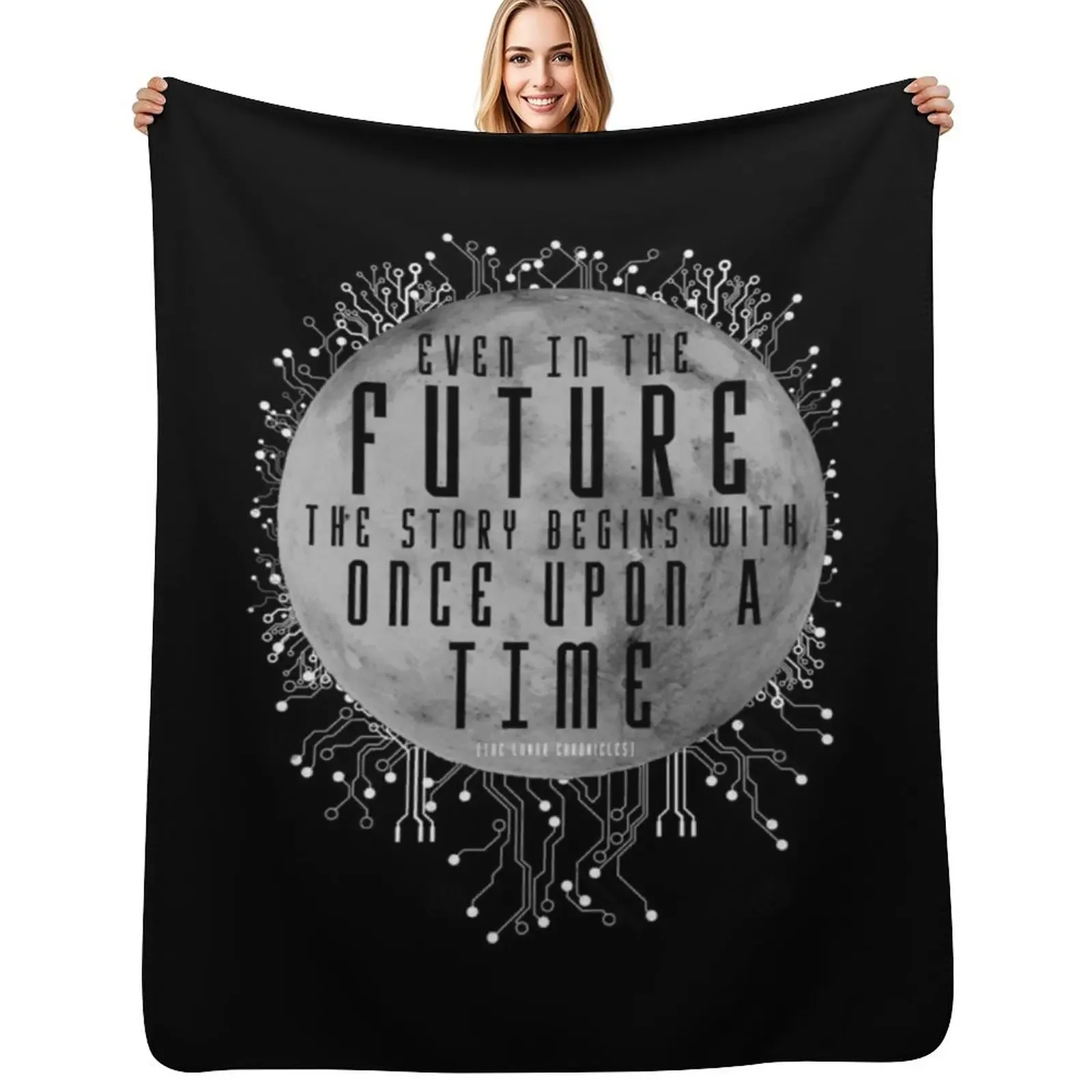 

The Lunar Chronicles - Cinder Essential T-Shirt Throw Blanket Luxury Throw Fashion Sofas Cute Plaid Blanket