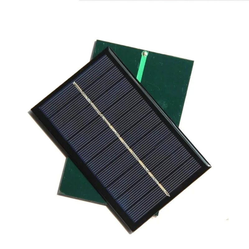 Factory Price 100PCS 1.4W 5V Mini Epoxy Solar Cell Poly Solar PV Module DIY Solar Lighting System and Toys 122*77MM