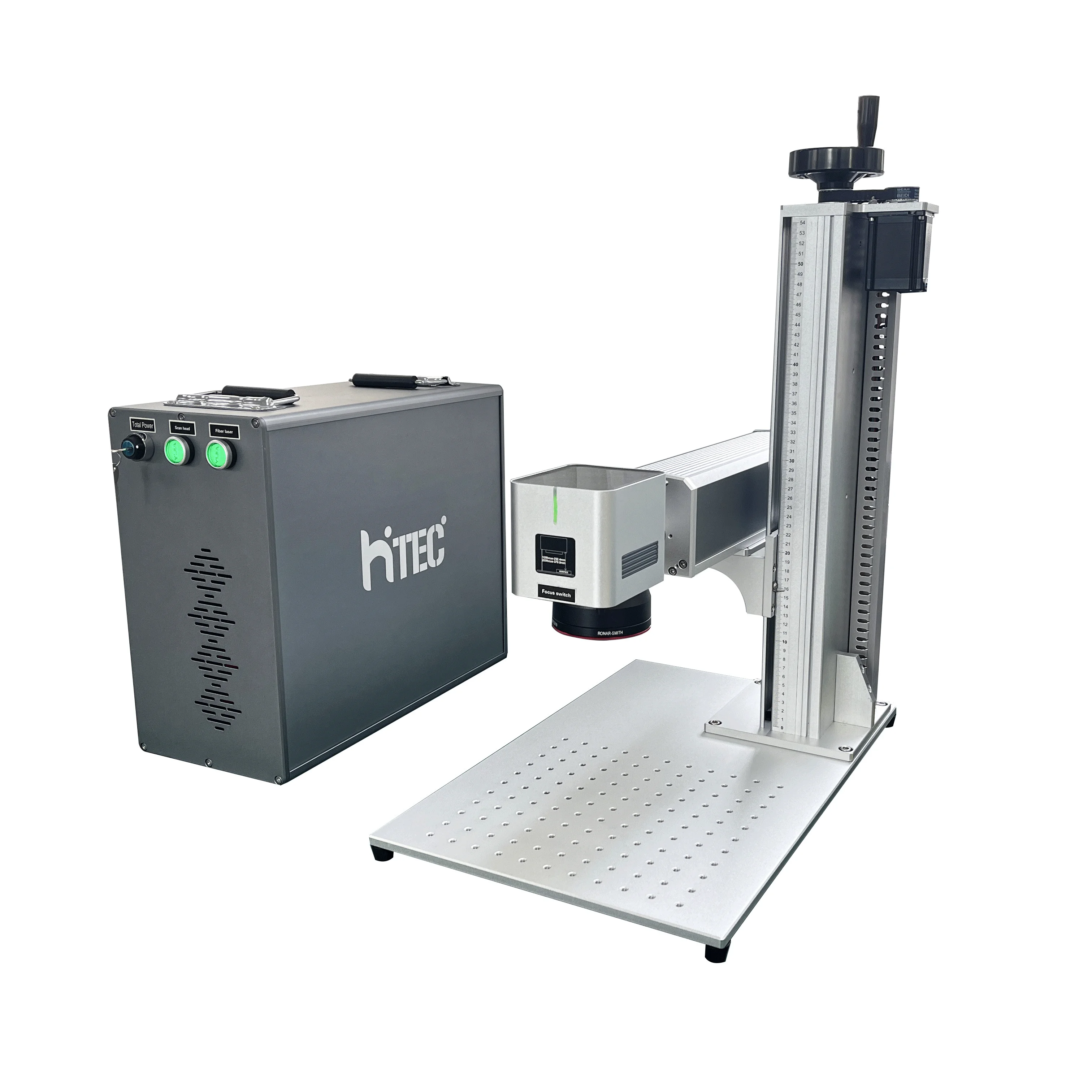 Factory Price Hines EZCAD3 Software 3D 60W Jpt Mopa M6 M7 Color Fiber Laser Marking Hi Pulsed