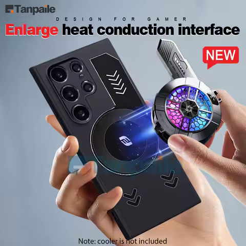 Cooling Case for Samsung S25 Ultra S24 S23 Ultra Flus S22 S21 S20 FE Lite Case Soft Silicone Shockproof Gaming Funda