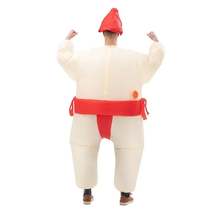Cosbao dorosły Sumo nadmuchiwany kostium odzież dla dzieci karnawałowy kostium na imprezę Cosplay mężczyźni i kobiety Halloween kostium na boże narodzenie