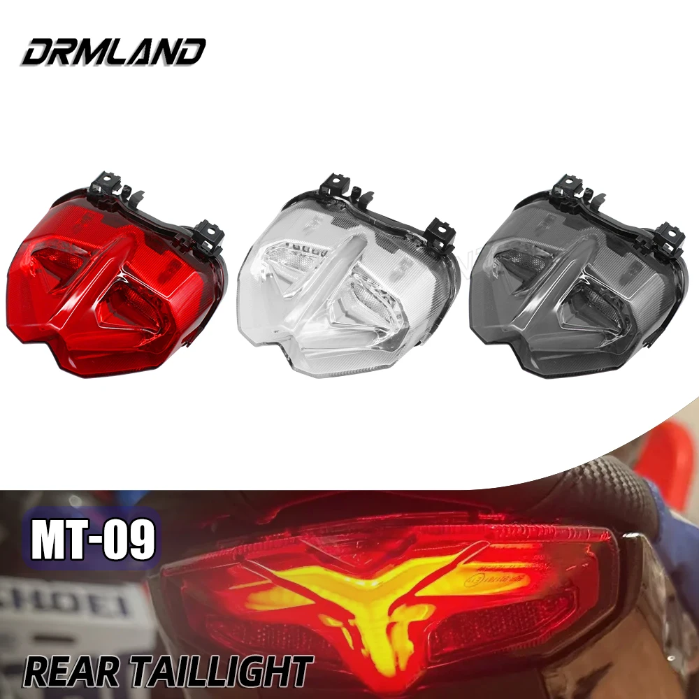 

For Yamaha MT09 2021 2022 Rear Taillight Motorcycle Brake Turn Signal Integrated Tail Lights LED Waterproof MT-09 MT 09 FZ09