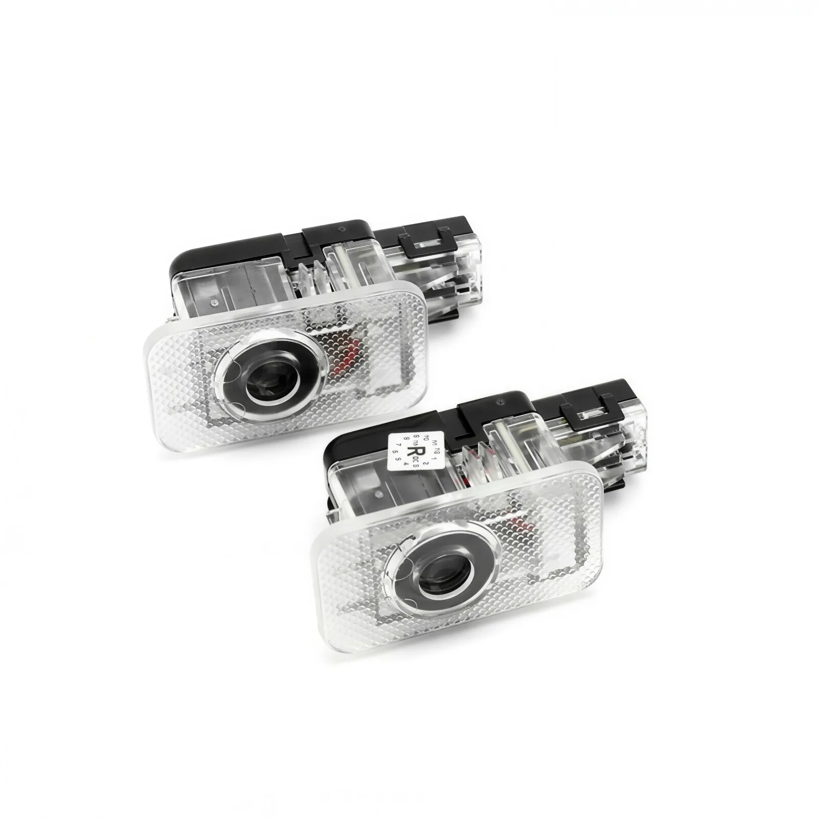 2 Stück LED-Türprojektor-Willkommenslicht für Volvo V40 V60 V90 XC40 XC60 XC90 S60 S90, Auto-Geisterschatten-Laserlicht – Detail 2