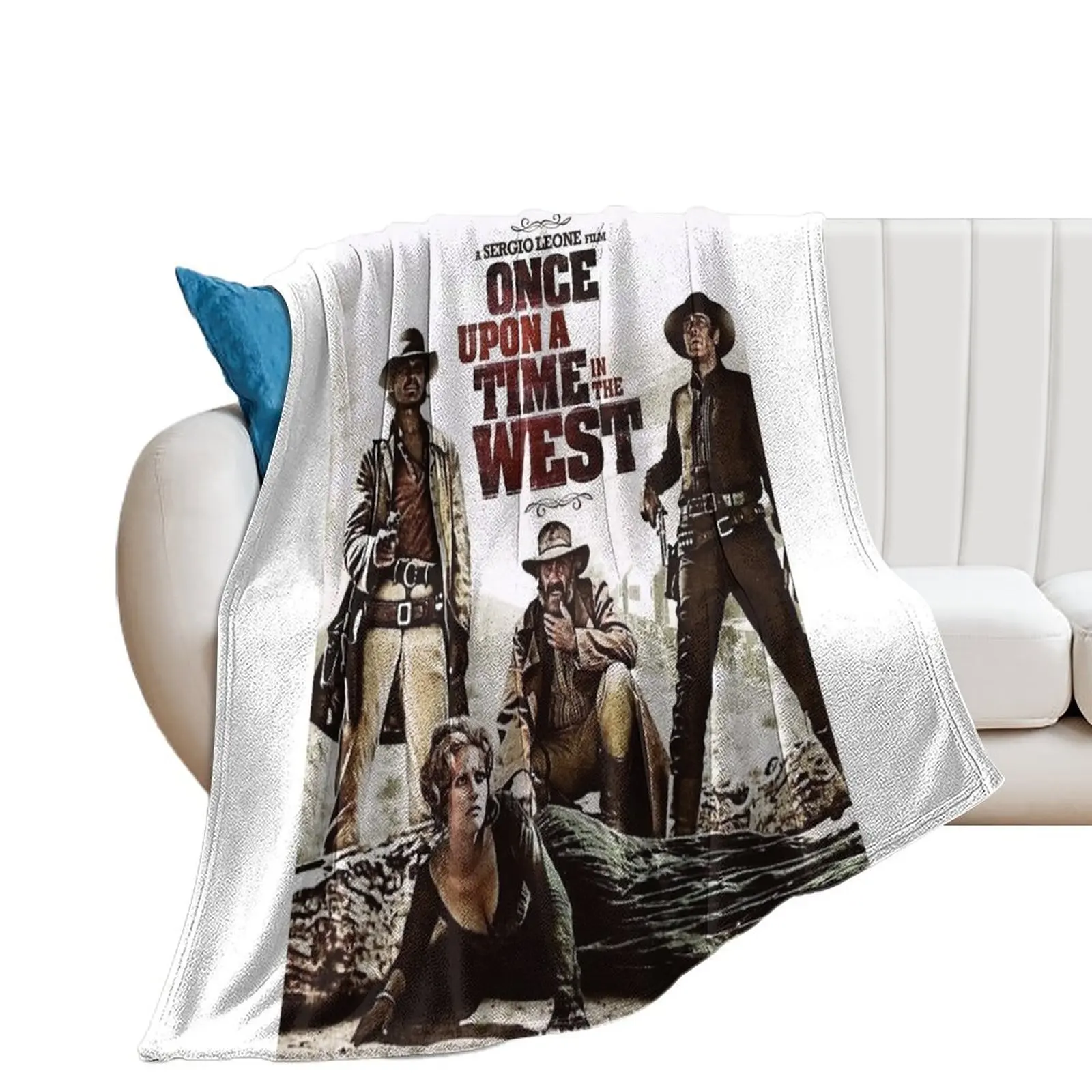 

Once upon a time in the west Throw Blanket Decorative Sofa Luxury Blankets