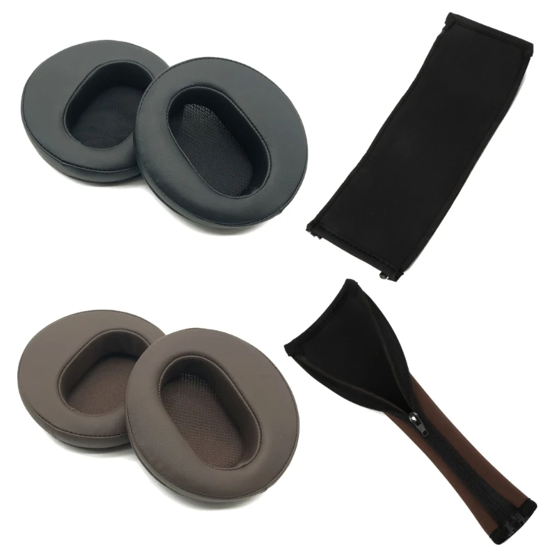 Sheepskin Ear Covers Earpads Headband Optional for AH-D2000 D5000 D5200 D7200 D9200 Headphones Noise Reductions