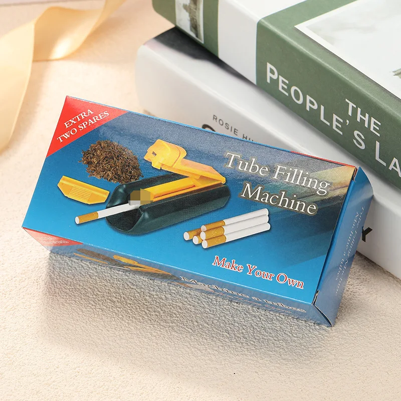 8mm Caliber Manual Smoke Puller Single-tube Smoke Puller Tube Cigarette Rolling Machine for Smoking Accessories