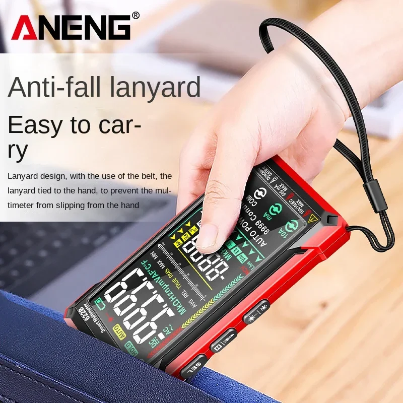 ANENG 622B Touch-controlled ultra-large screen intelligent digital high-precision multimeter for fully automatic electricians