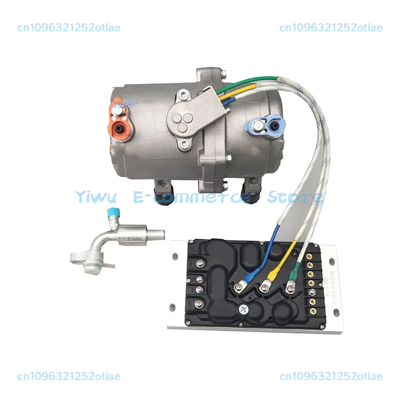 Air Conditioner 12V/24V Electric Compressor Unit Energy Modified Electric Suitable for Car Truck Bus Tractor Car Air Conditioner