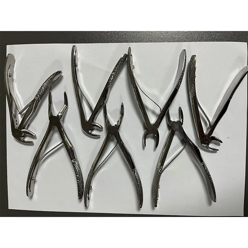 Set 7 Children Extracting Forceps Child Dental Extraction Pediatric Pedo Roots