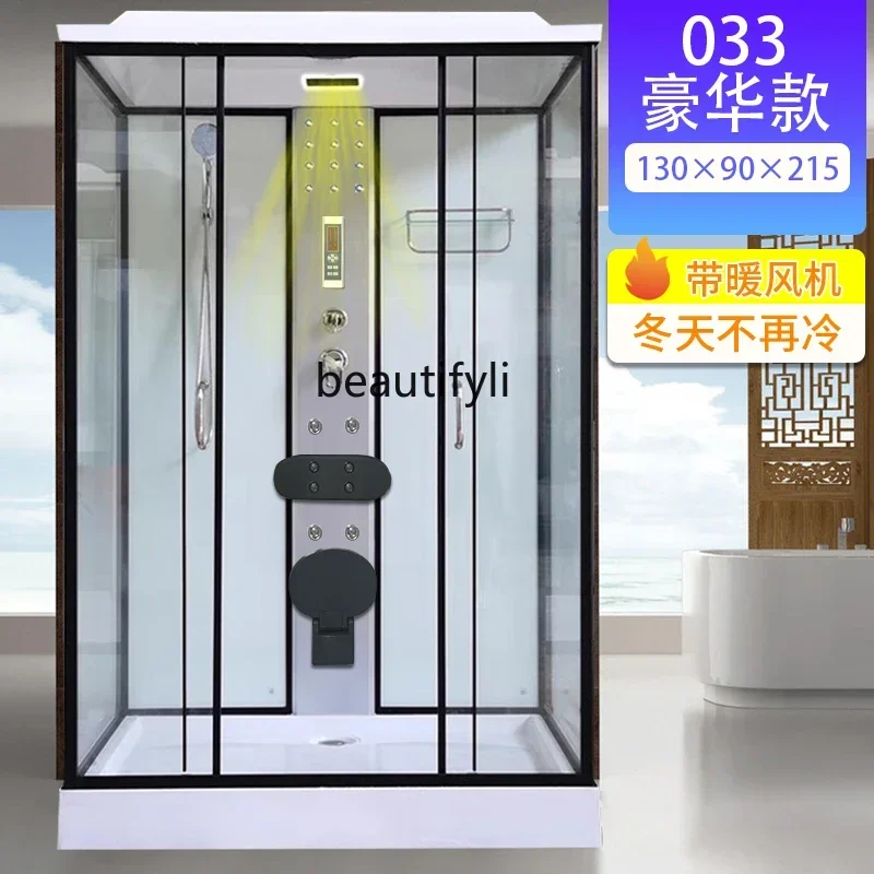 

GG Integral shower room, integral bathroom, bathroom, glass partition, closed integrated wet and dry separation