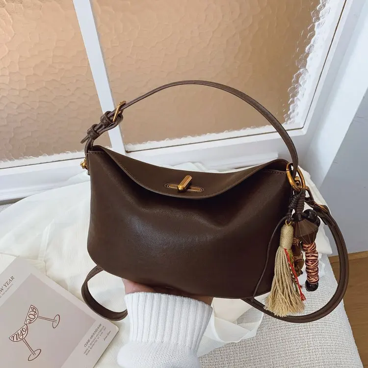 

Women's Fashion Handbag Soft Versatile Shoulder Messenger Bag 2026 Super Portable Bucket Bag Women's Bag Bag for Women