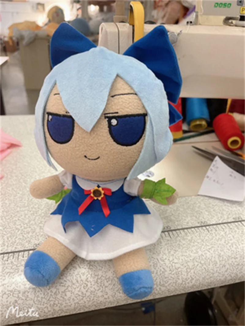 

Original fumo Touhou Project Kawaii Cirno Plush Toys Stuffed doll Collectible Toy Gifts For Children 20cm