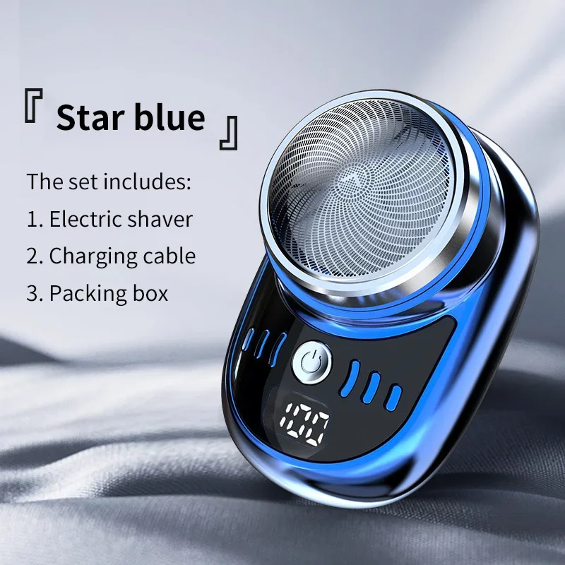 Waterproof Men Ladies Travel Electric Mini Shaver USB Rechargeable Razor Portable Shaver Newly Upgraded 2024 Shining Model