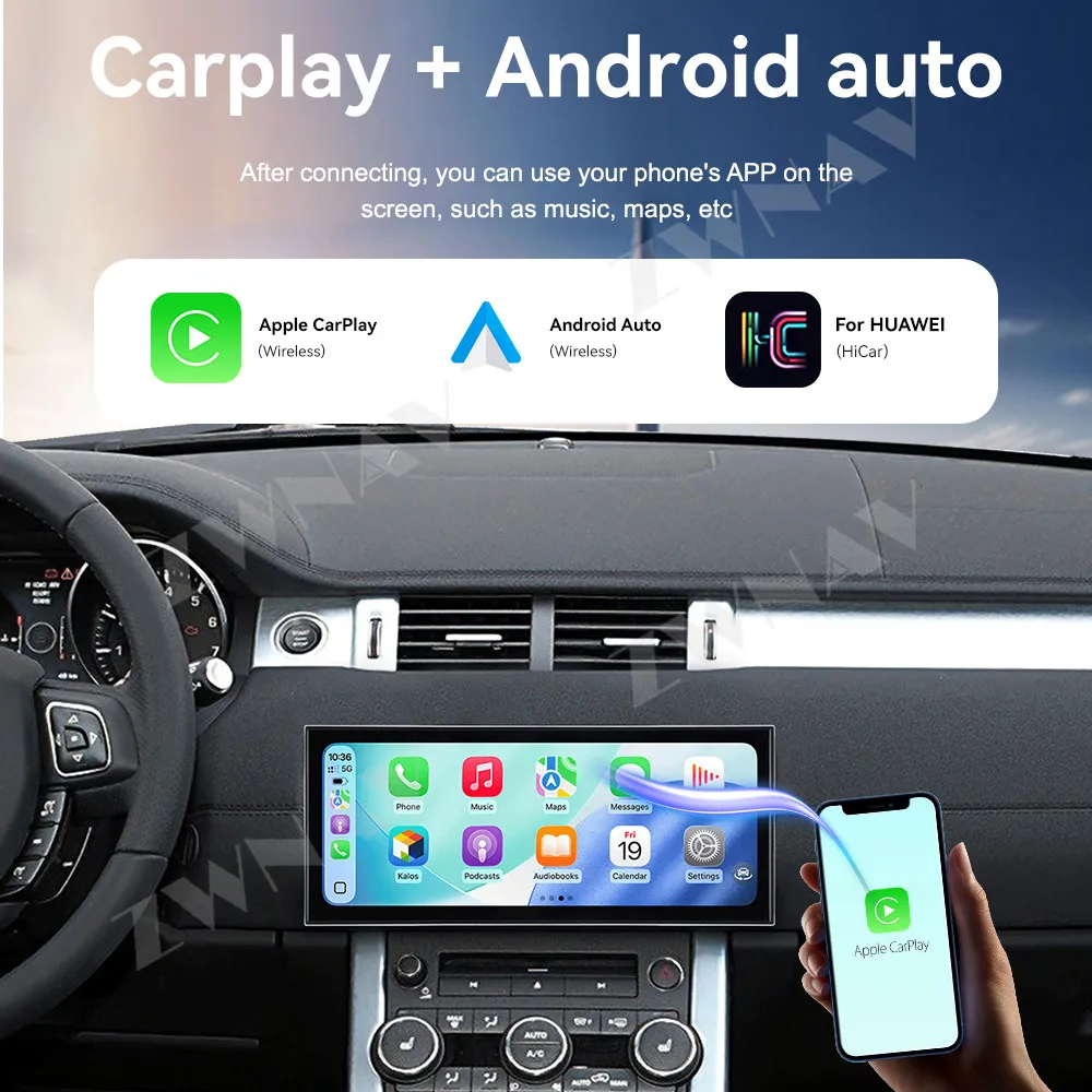 

For Land Rover Evoque 2012-2015 Android 15 15.8 Inch HD Touch Screen Gps Multimedia Player Car Interior Accessories Car Media