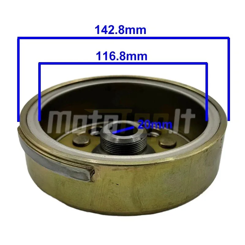 Magneto Flywheel Rotor for Jianshe 400c Mountain Lion JS400 ATV Quad Parts F3-D51000-0
