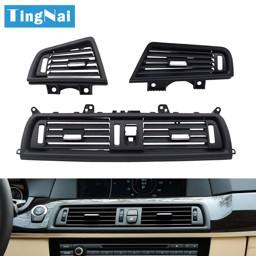 LHD RHD Central/Left/Right Air Conditioner AC Vent Outlet Grille Panel For BMW 5 Series F10 F11 F18 520i 523i 525i 528i 535i