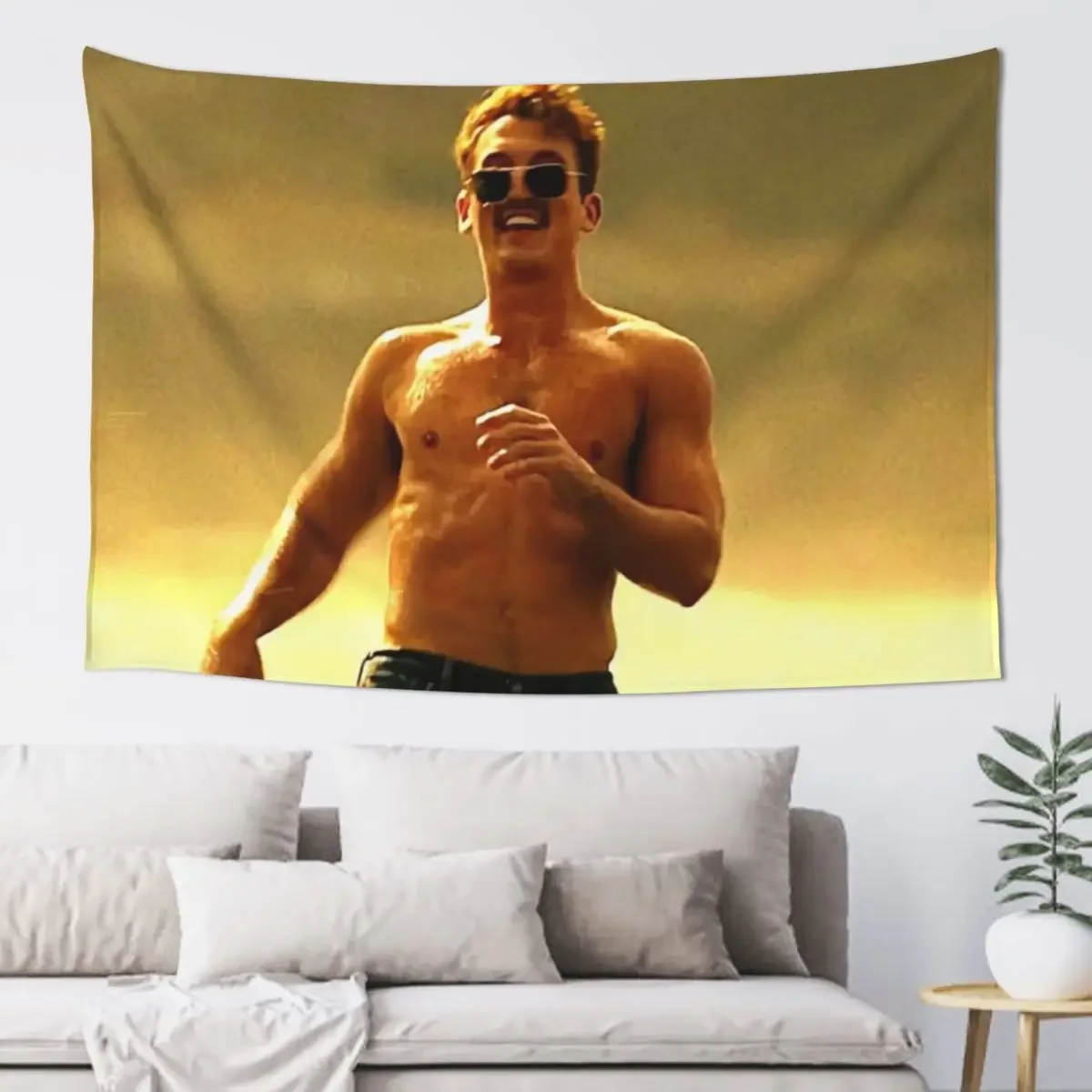 Miles Teller Tapestry Home Decor Aesthetic Decorations For Room Tapestry