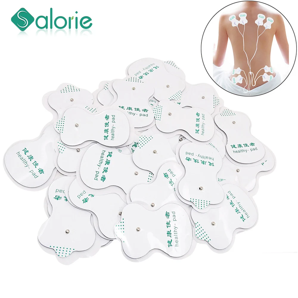 10pcs/lot Electrodos Electrode Pads Tens Electrodes for Tens Health Care Device Digital Therapy Machine Tens Massager 5*7.7cm