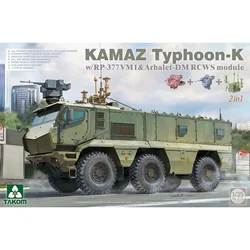 TAKOM Assembled Model Kit 2173 KAMAZ Typhoon-K with RP-377VM1 & Arbalet-DM RCWS module 1/35