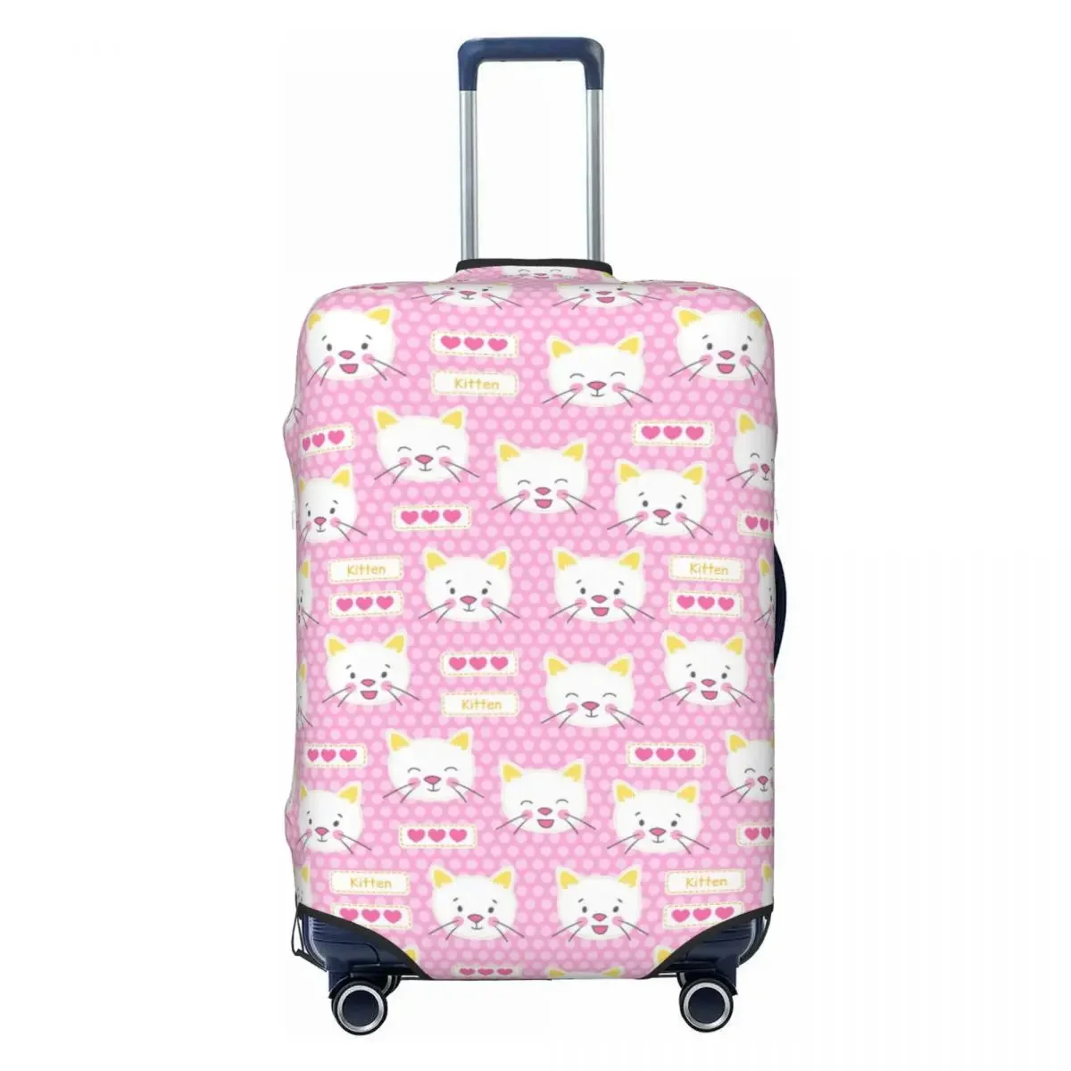 

Black Cat Custom Travel Luggage Cover Dust Proof Suitcase Cover Protector Fit 18-32 Inch