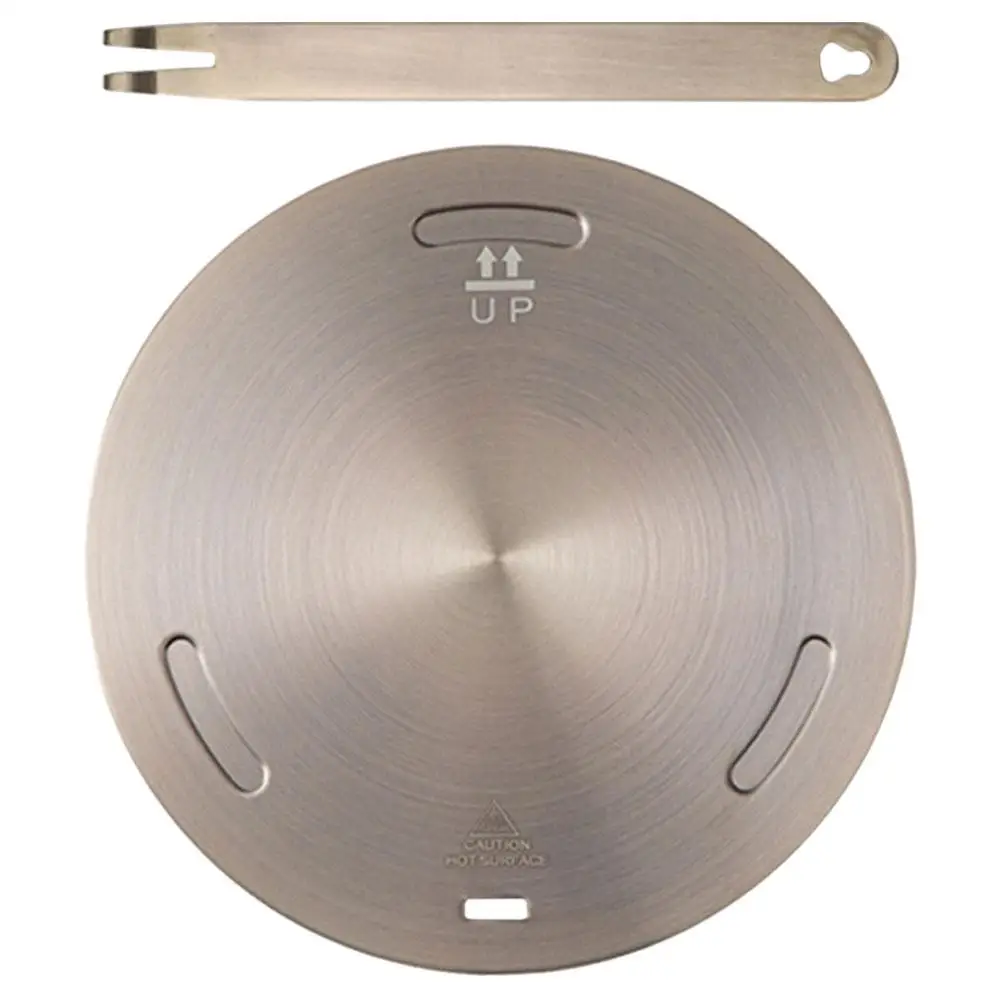 

Induction Cooker Heat Conduction Plate Adapter Spreader Diffuser Cover Gas Stove Kitchen Metal Stovetop