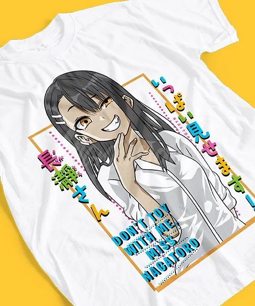 T-shirt For Anime Ijiranaide Nagatoro-San Hayase