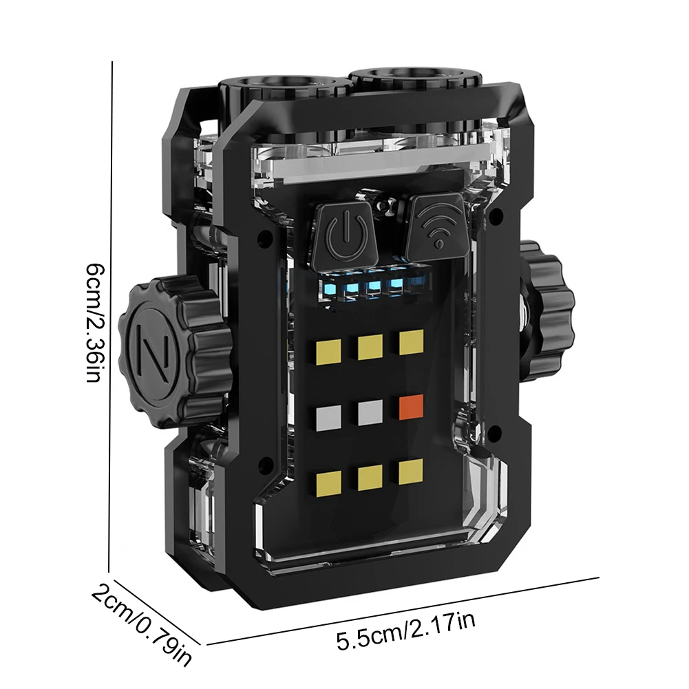 キャンプ,釣り,アウトドアキャンプ用のデュアルLED懐中電灯,600mah,ミニトーチ,200lm,USB充電式,高輝度
