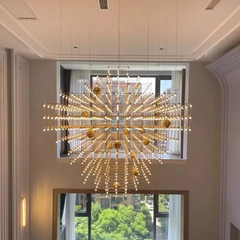 Люстра Light Cube, Цыганский Ресторан Бар Остров Люстра Вилла