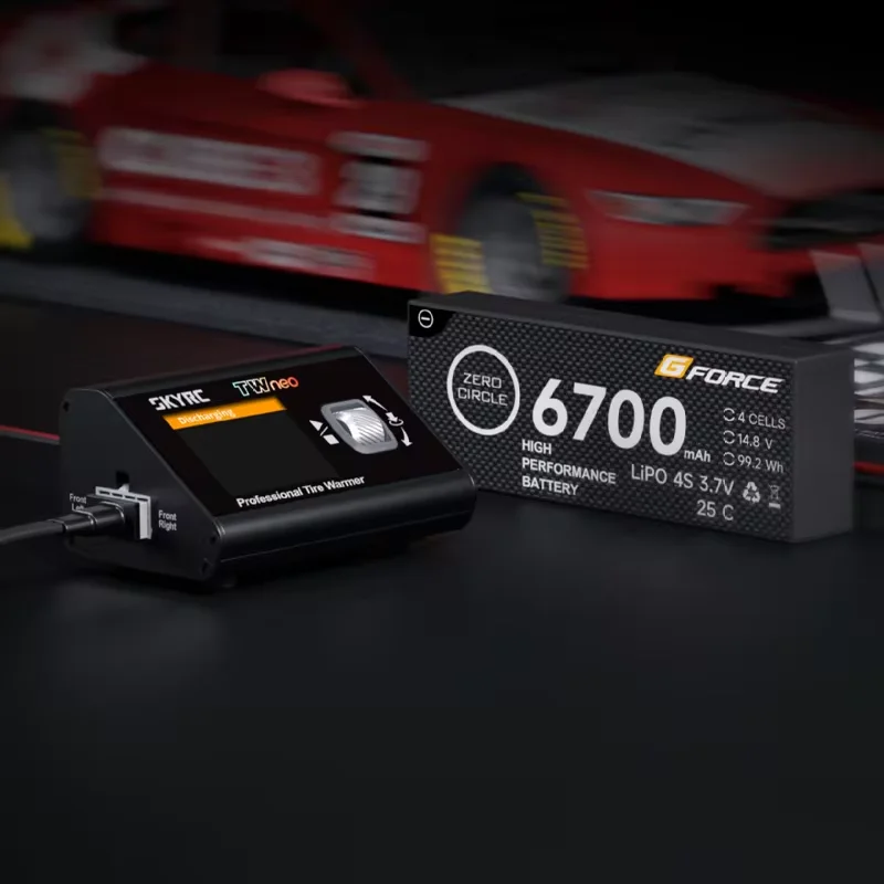 SKYRC TWneo Upgrade 1/10 RC Tire Warmer Heater 20–80℃ PD 20W DC 6-20V No Condensation Multi-Language APP Control RC Boys Gifts