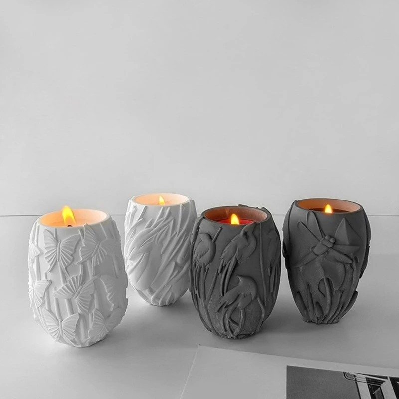 

Creative Silicone Planter Molds Resin Holder Mold for Jewelry Box Making