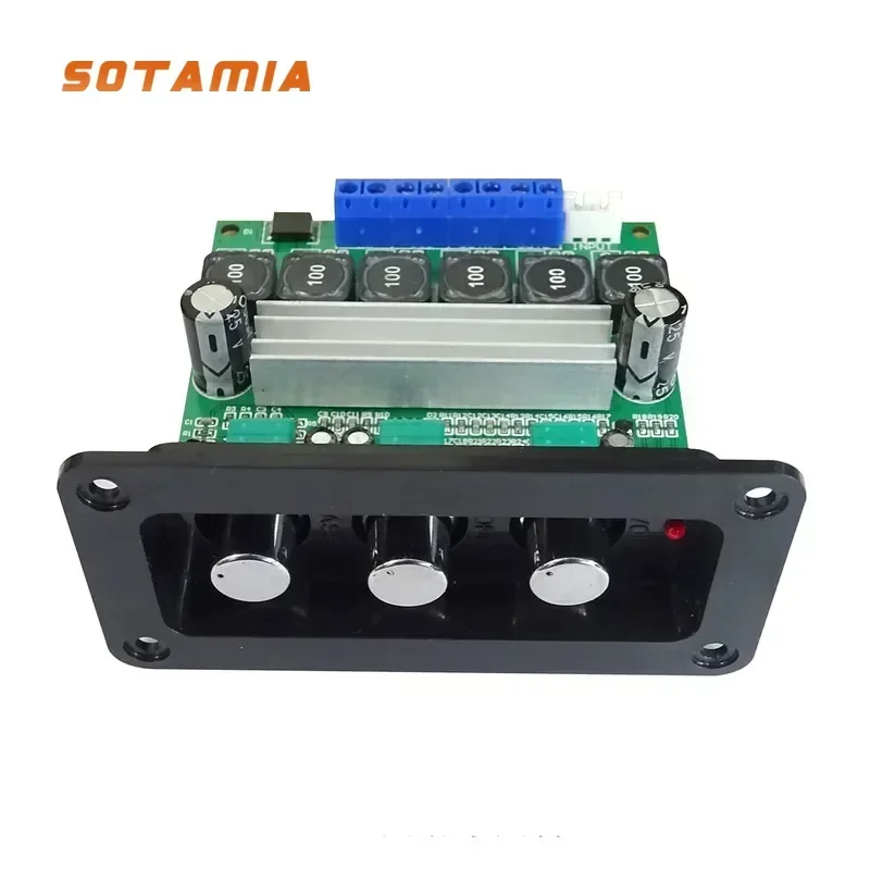 SOTAMIA TPA3116D2 Power Amplifier 2.1 Subwoofer Amplifiers 2x50W+100W Hifi Stereo Speaker Sound Amplificador Home Auido Amp