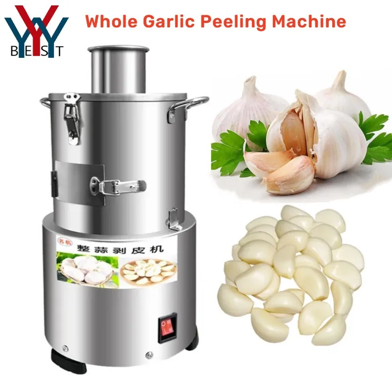 Commercial Whole Garlic Peeling Machine Automatic Household Garlic Spliting Peeler Separater Shelling Hulling Machine 110V 220V