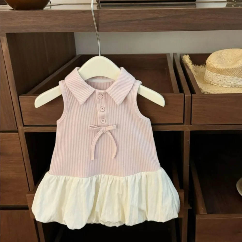 girls-baby-summer-knit-dress-polo-collar-big-ruffles-fashion-kids-children-sleeveless-birthday-princess-dresses-0-8y