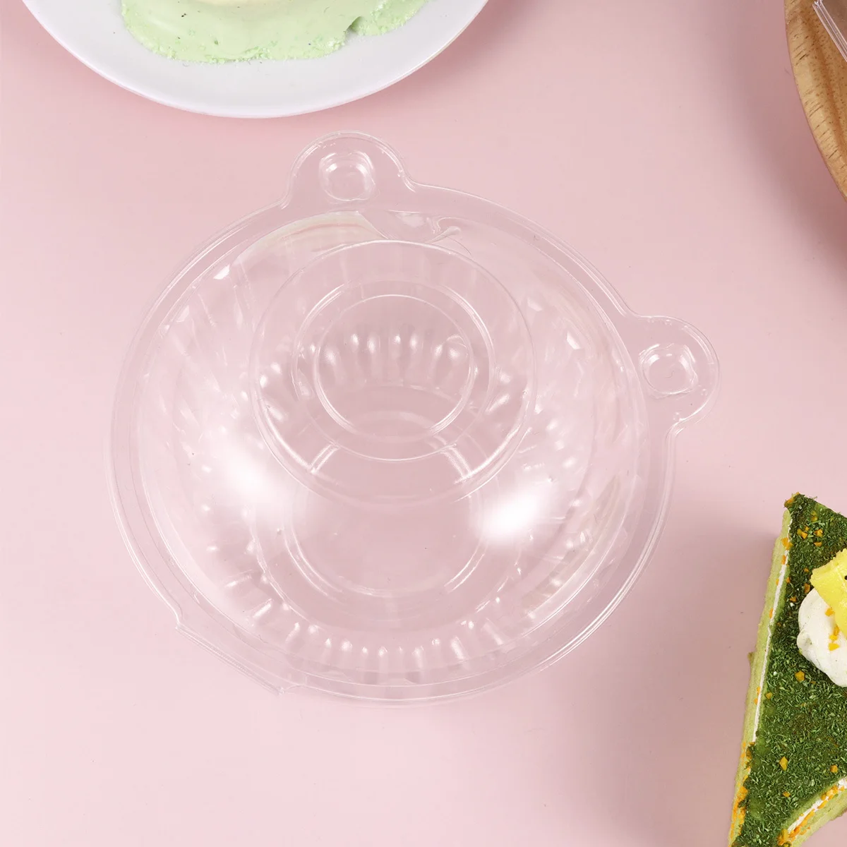 

1Set Owl Shape Cake Box Plastic Transparent Medium Size Disposable Pastry Box for Party Biscuit Packaging