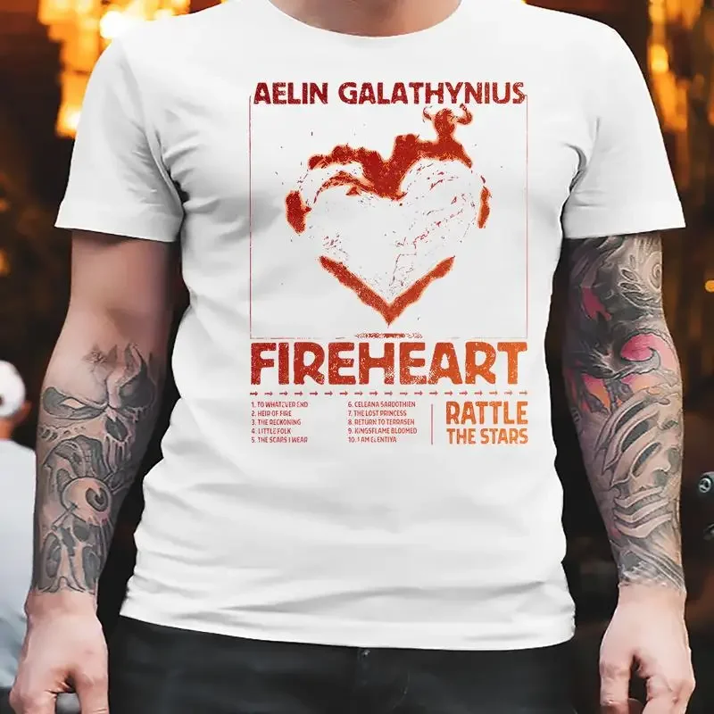 Aelin Galathynius Tee Fireheart Terrasen T Shirt Licensed Throne Of Glass Unisex