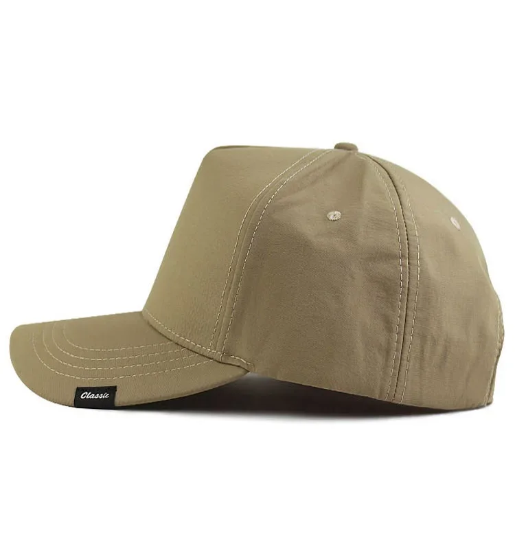 Oohmy Baseballkappe für Herren und Damen, schnelltrocknend, mit festem Schirm, hoher Krone, Sport- und Hip-Hop-Kappe, für große Köpfe, Outdoor – Detail 16