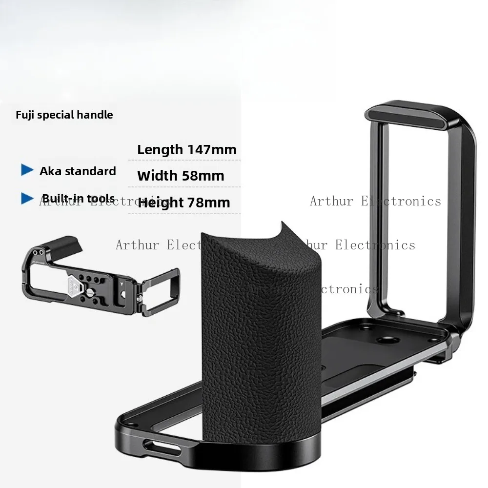 piastra-a-sgancio-rapido-l-grip-per-fotocamera-fujifilm-gfx100-gfx100r-per-impugnatura-leofoto-con-attacco-arca-swiss
