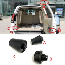 Car Rear Trunk Tailgate Dampers Buffer Pad Bump Stop Shock Rubber For Toyota Land Cruiser Prado LC120 2003 2004 2005 2006-2009