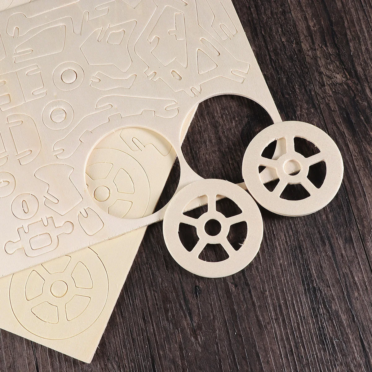 3D Wooden Off-Road Vehicle Puzzle Handmade Educational DIY Intellectual Development Creativity Table Decoration