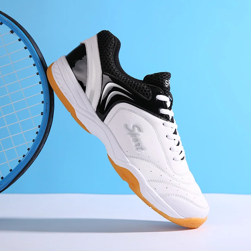 

Brand New Badminton Shoes Mens Tennis Volleyball Sneakers Breathable Lightweight Professional Walking Athletics Outdoor Sports