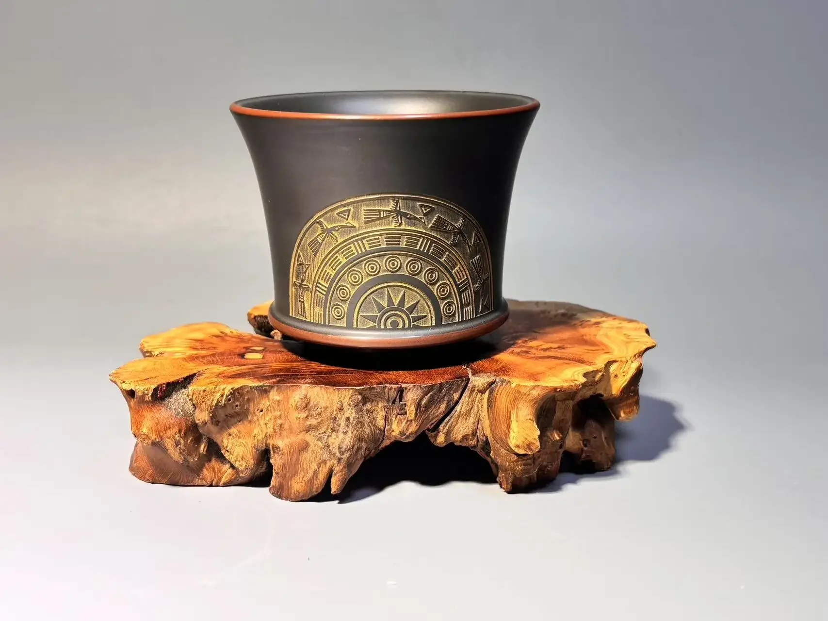 Qinzhou Antique Nixing Handmade Tea Cup Set Teaware Bowl For Tea Ceremony Coffee Mugs River Teacup Zen