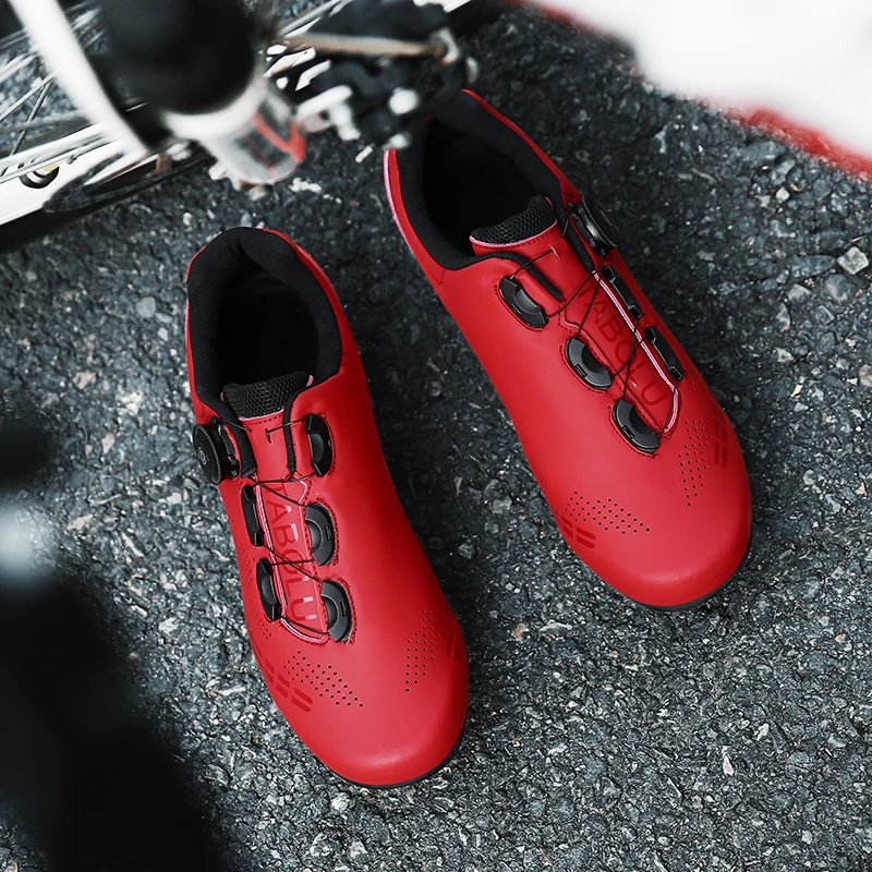 Rutschfeste Mountain-Offroad-MTB-Rennschuhe, atmungsaktive Fahrrad-Rennsport-Sportschuhe, professionelle Straßenrennen-Fahrradschuhe für Herren – Detail 25