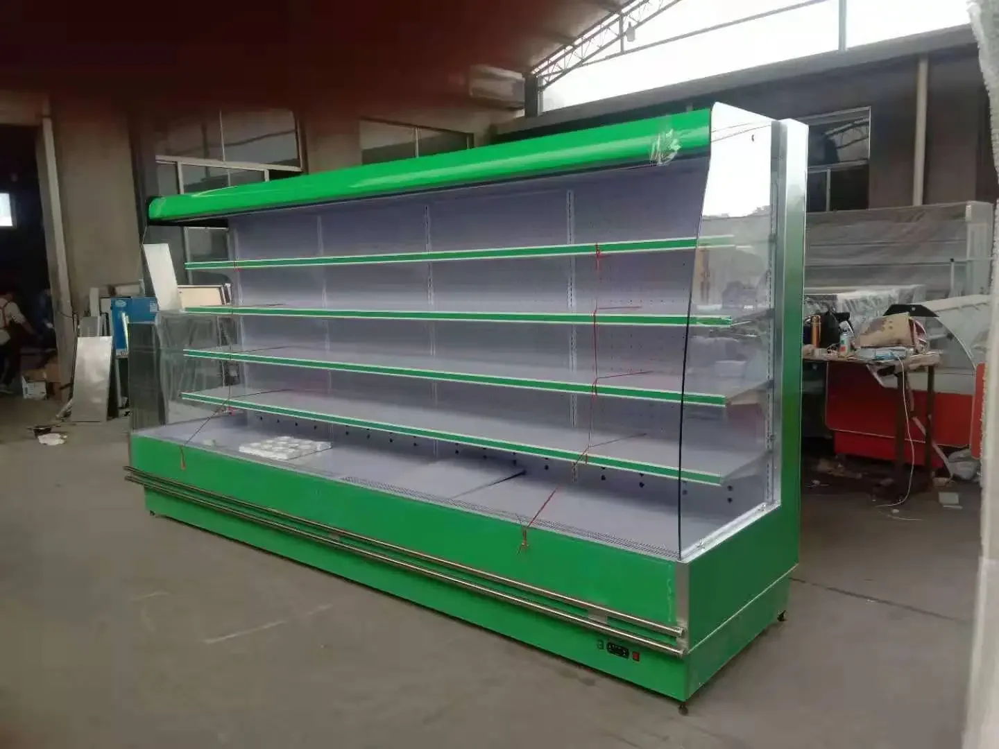 Supermarket Commercial Oem Freezer Fruit And Vegetable Showcase Cabinets