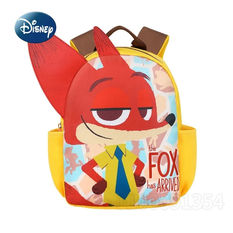 Disney New Children's School Bag Luxury Brand Original Children's Backpack Cartoon Cute Boys and Girls School Bag High Quality