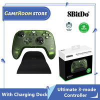 8BitDo Ultimate 3-mode Controller Hall Effect Joysticks with Charger Dock Wired for Xbox Series X/S, Xbox One Windows Android