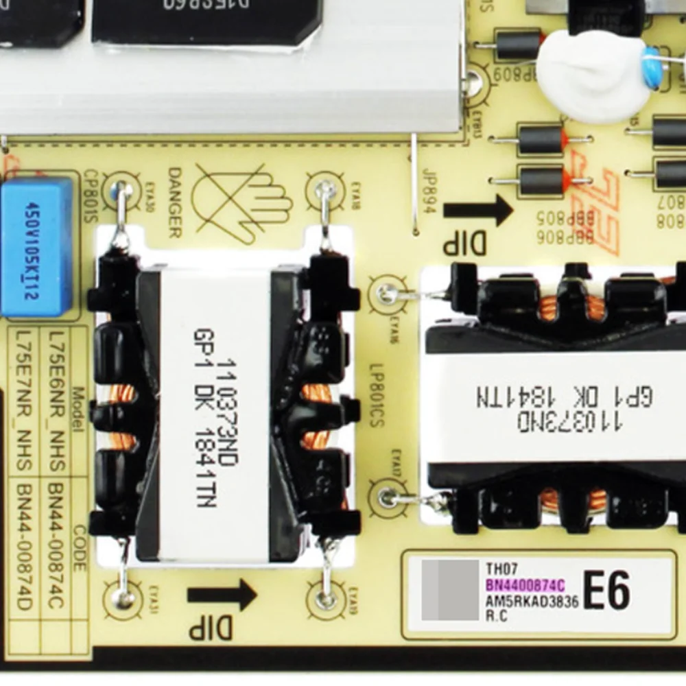 لوحة إمداد طاقة التلفزيون ، HG75AJ690UKXXM ، HG75AJ690UKXXV ، HG75NJ690UFXZA ، UA75NU7100RXTW ، UE75NU7100UXCE ، l75e6nrnhs ،