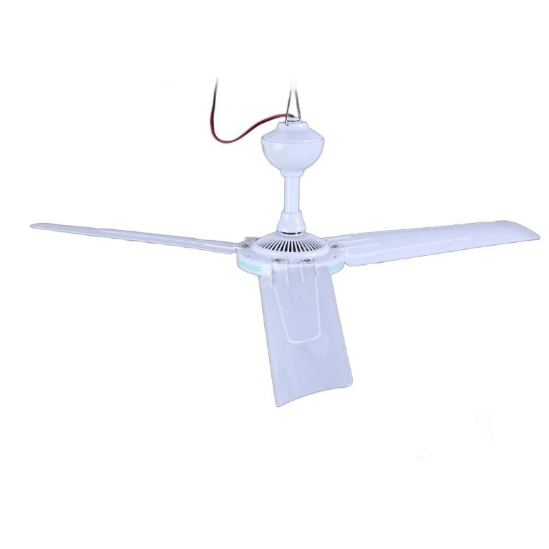 F68C DC12V2A Ceiling Fan Hanging Fan Household Camping Tent Electrical Fan 35''/41''