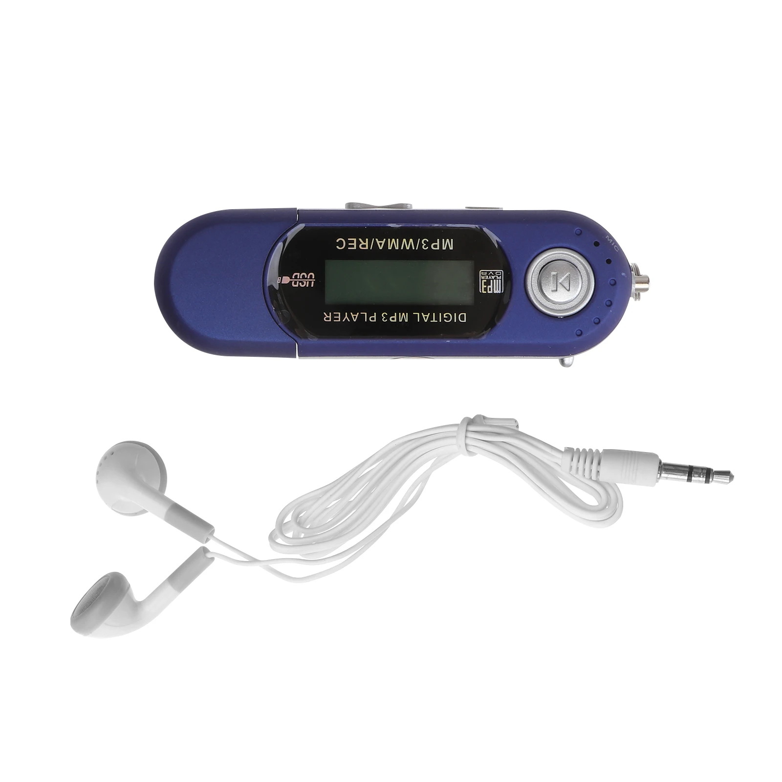 Digital Mp3 Player .3 Inch LCD Screen 4GB Internal Memory Fm Radio Mic Recording USB Flash Drive Portable Music Player