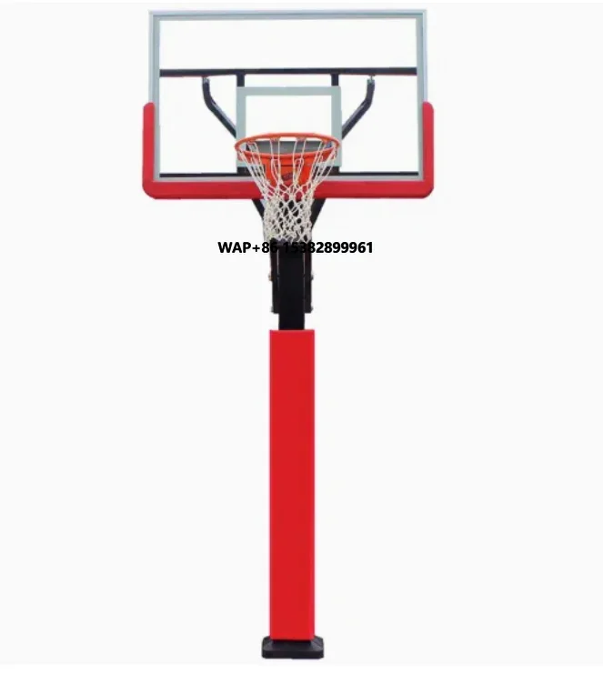 2024 Professional Adult Indoor Training Basketball Stand New Outdoor Dunk Buried Basketball Hoop Adjustable Rim for Kids